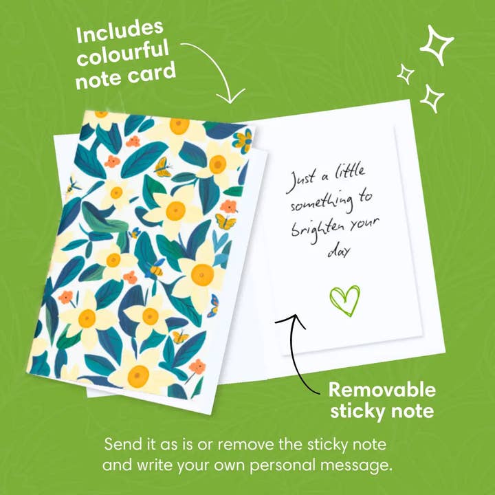 PetalPal - Wholesale Gewone wenskaart - Zonnebloem Glimlach Pop-Up Boeket5