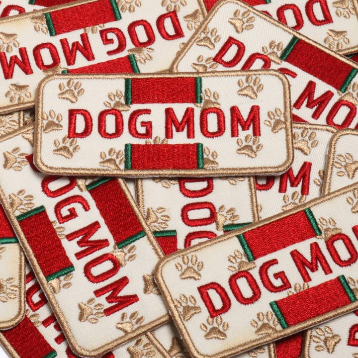 DOG MOM Embroidered Iron-On Patches and other Purchase Wholesale patches iron on. Free Returns & Net 60 Terms on Faire trending on Faire.