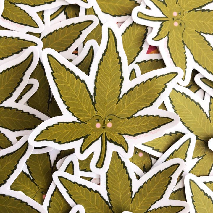Cannababe Sticker for wholesale by Mother of the Moon