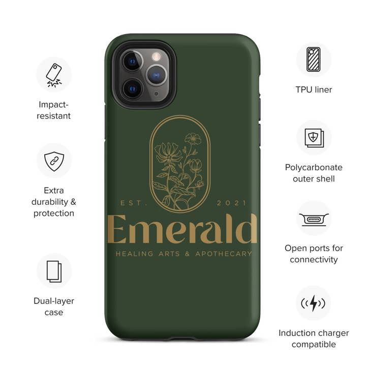 Practicality Skin & Body care - Wholesale Phone Case - Unisex - Emerald Tough iPhone case5