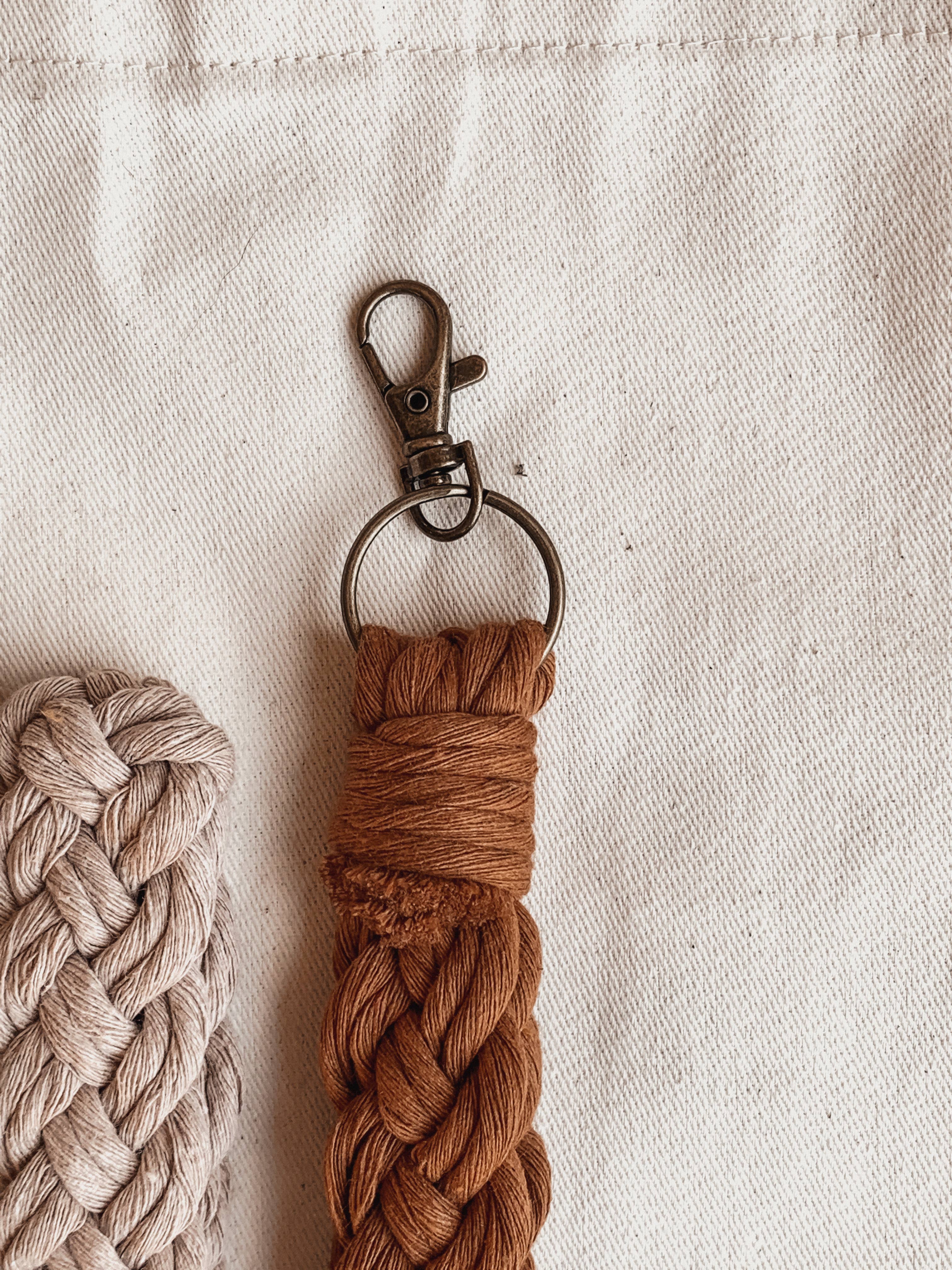 Offhand Fibers - Wholesale Keychain - Women's - Braided Wristlet Keychain - Everyday Accessories, Gifts4