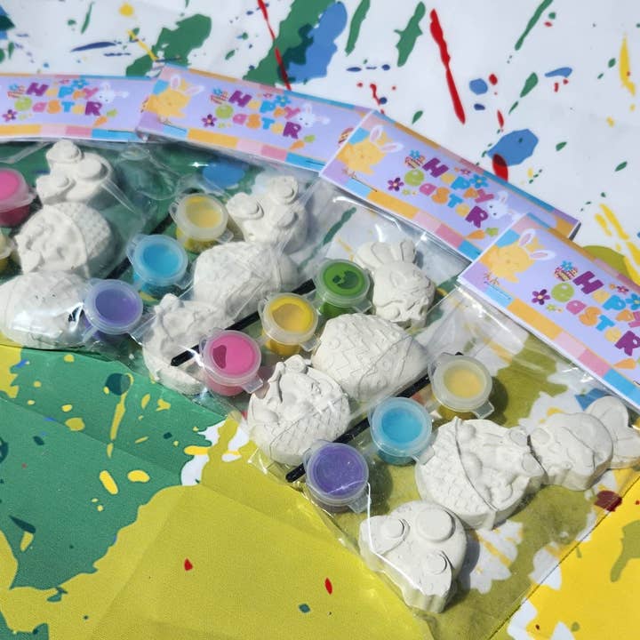Snazzy Crayons - Wholesale Party Favor - Easter Plaster Paint Kits , Party Favors, Easter Basket,2