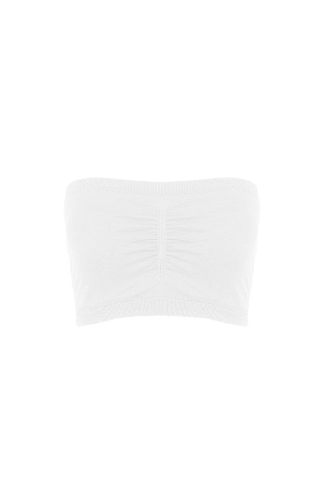 Sugarlips - Vente Bustier – femme - Bandeau double effet froncé devant2