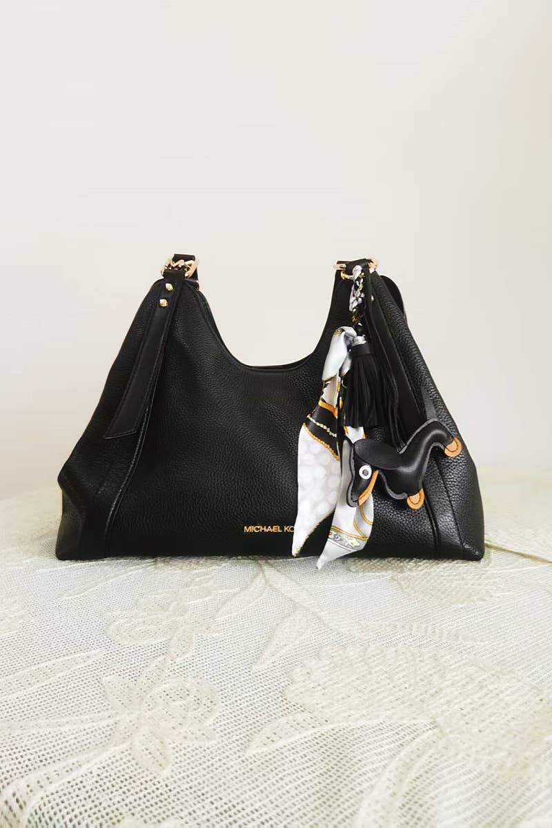 Leto Accessories – wholesale Purse/bag accessory – Women’s – Dachshund Leather Bag Charm Fringed Bag Accessory8