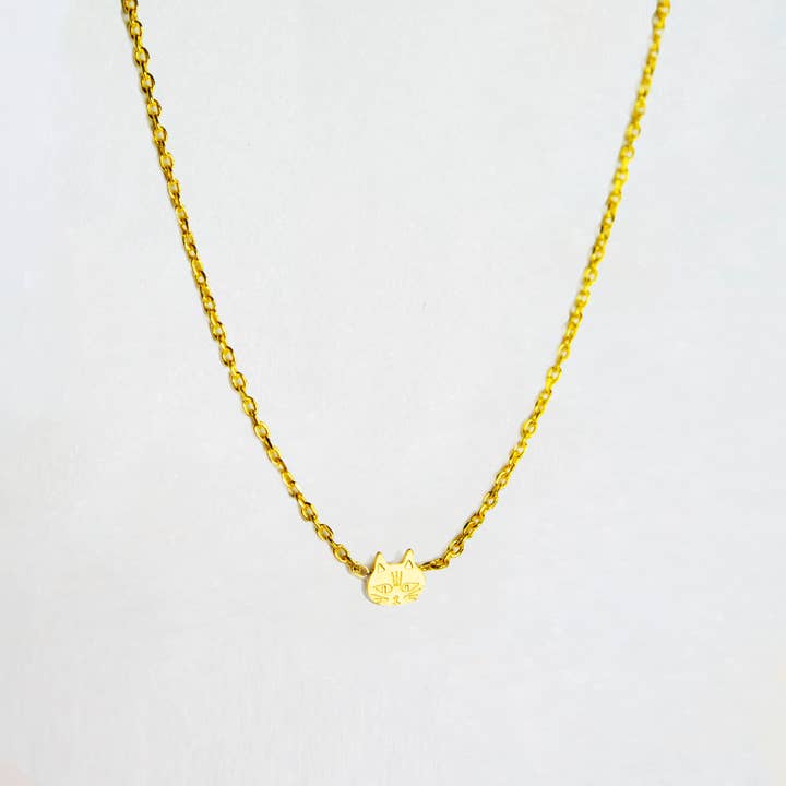 Adorabili - Wholesale Pendant/Charm Necklace - Short children's necklace gilded with fine gold – made in France7