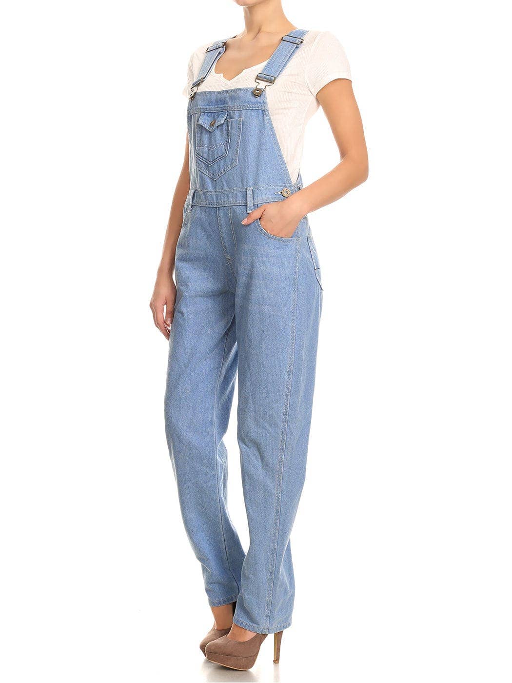Anna Kaci Wholesale - Wholesale Overalls - Women's - Vintage Straight-Leg Overalls38