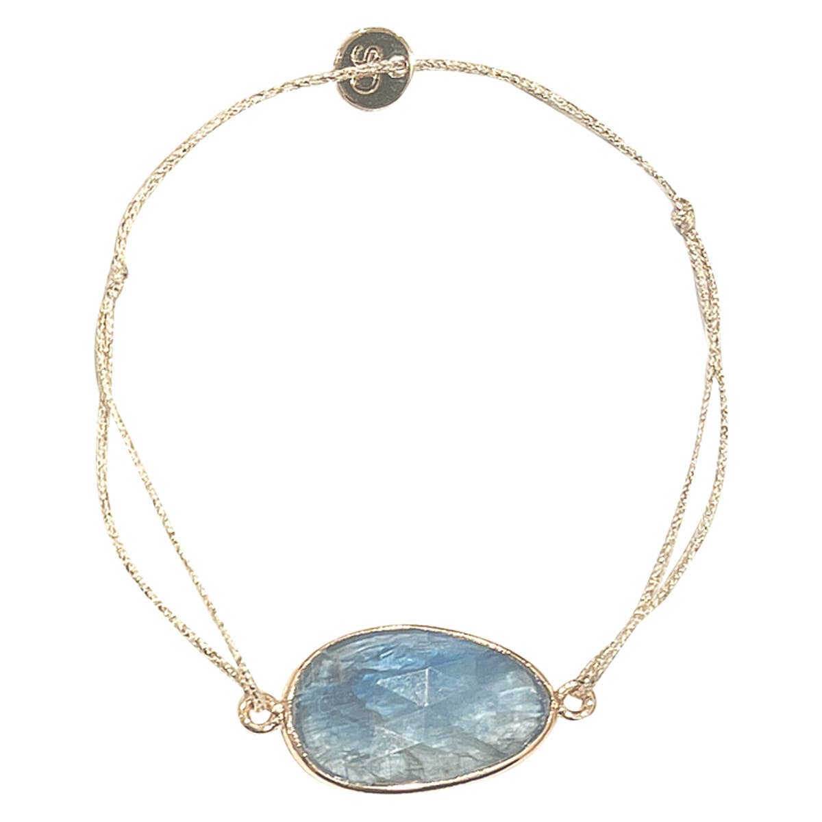 Sophie Deschamps Bijoux - Wholesale Charm/Dangle Bracelet - MIRA BRACELET, sapphire set with gold plated (BHOMM)4