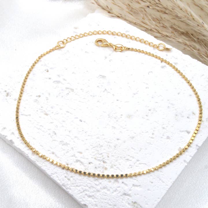 Tornozelo pontilhado por atacado de Graceful Jewels co.