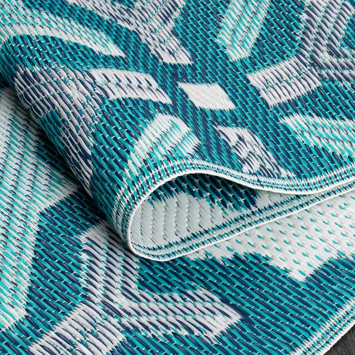 Veranda Outdoor Rug Reversible Waterproof Plastic Patio Porch RV Picnic Camping for wholesale by Beverly Rug