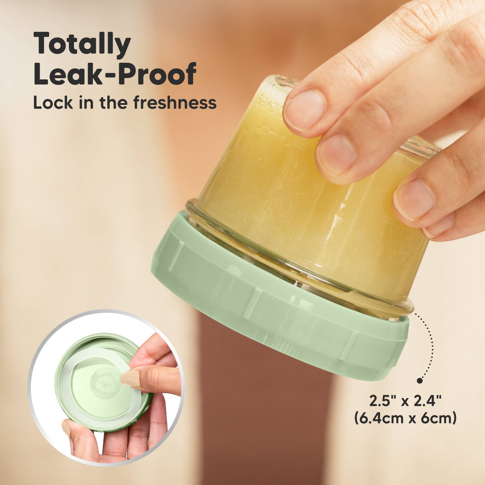 Sage 12pk Prep Baby Food Storage Containers, Leak-Proof Food Jars for wholesale on Faire1
