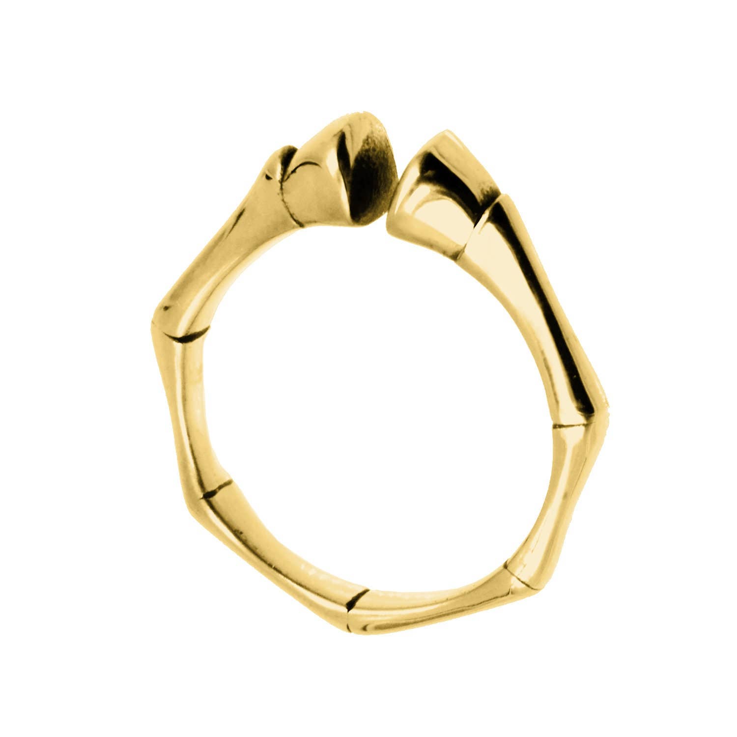 Awaken - Wholesale Band/Stacked Ring - Horse Hoof Ring Unisex Steel Ring - A-5313