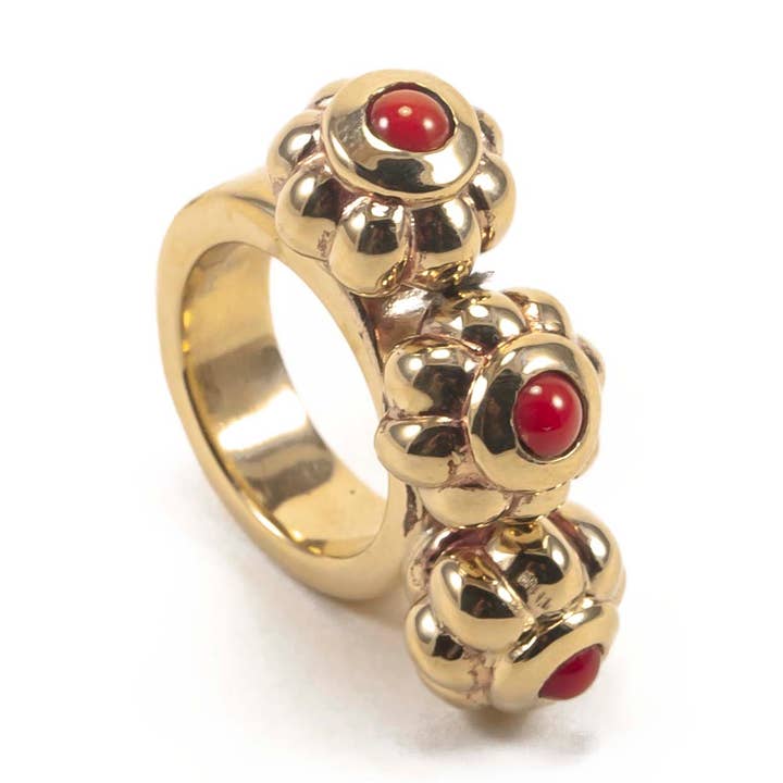 Moroccan Punk with Coral I for wholesale by Rebecca Nadler Designs