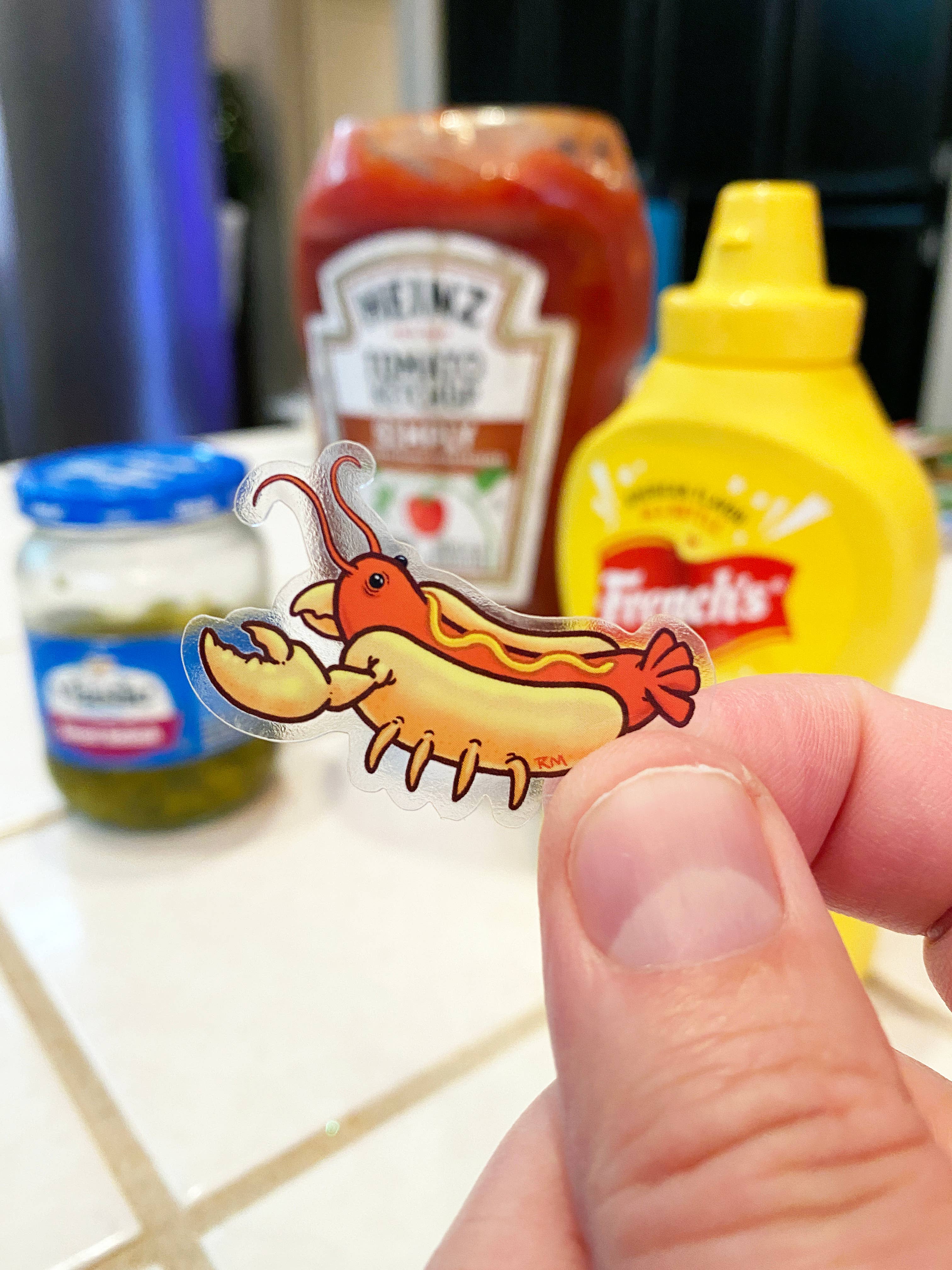 Ryan McCulloch Art - Wholesale Sticker - TINY SPECIALTY STICKERS: Choose Your Food-Animals!4