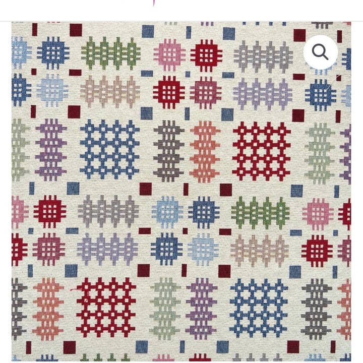 Welsh Blanket Tapestry Fabric for wholesale by Lizzie Dixon Designs