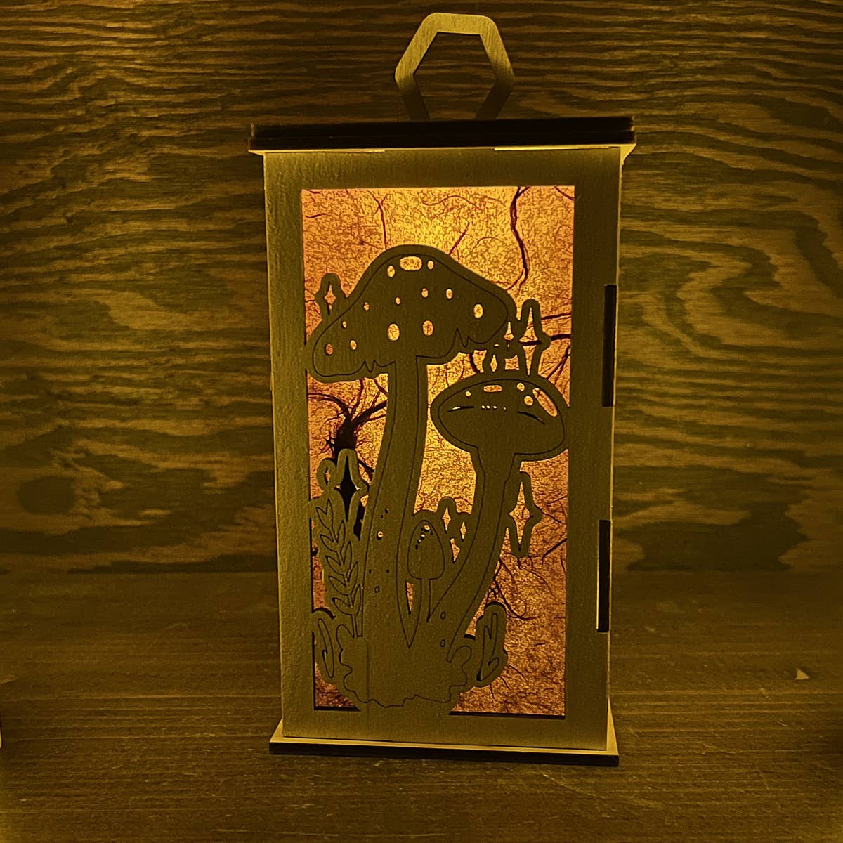 Squirrel Tacos Papercuts - Wholesale Lantern - Lantern – Mushrooms, Toadstools, and Crescent Moons6