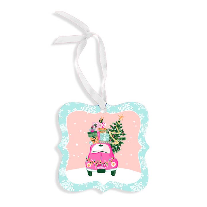 Christmas Buggy Ornament for wholesale by Viv&Lou