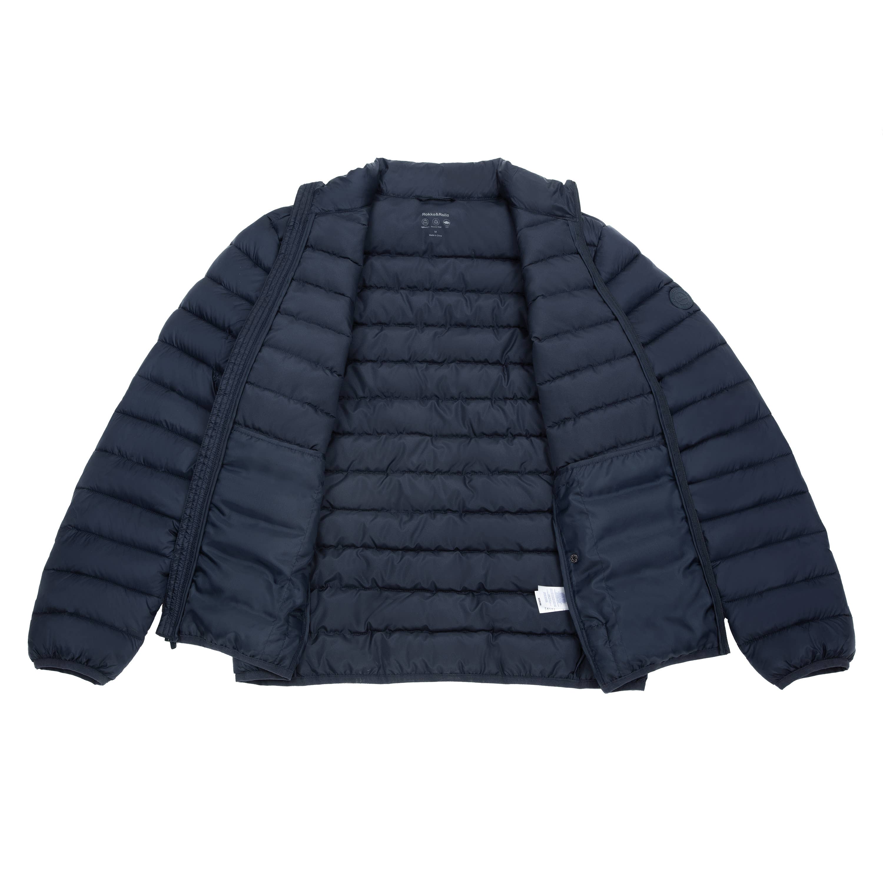 Rokka & Rolla - Wholesale Puffer Jacket - Men's - Men's Light Packable Puffer Jacket5