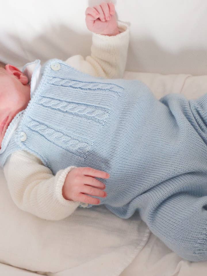 Jardineiras Lã Bebe Ac för wholesale av Nós e Tranças