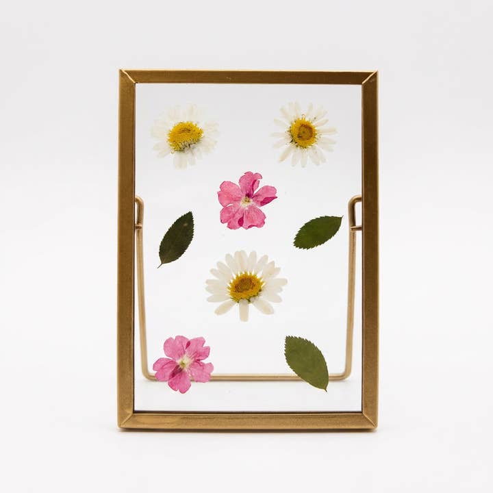 Sunnie Lane - Wholesale Desk/Tabletop Sign - Real Pressed Flower Frame - Beautiful Flower Art28
