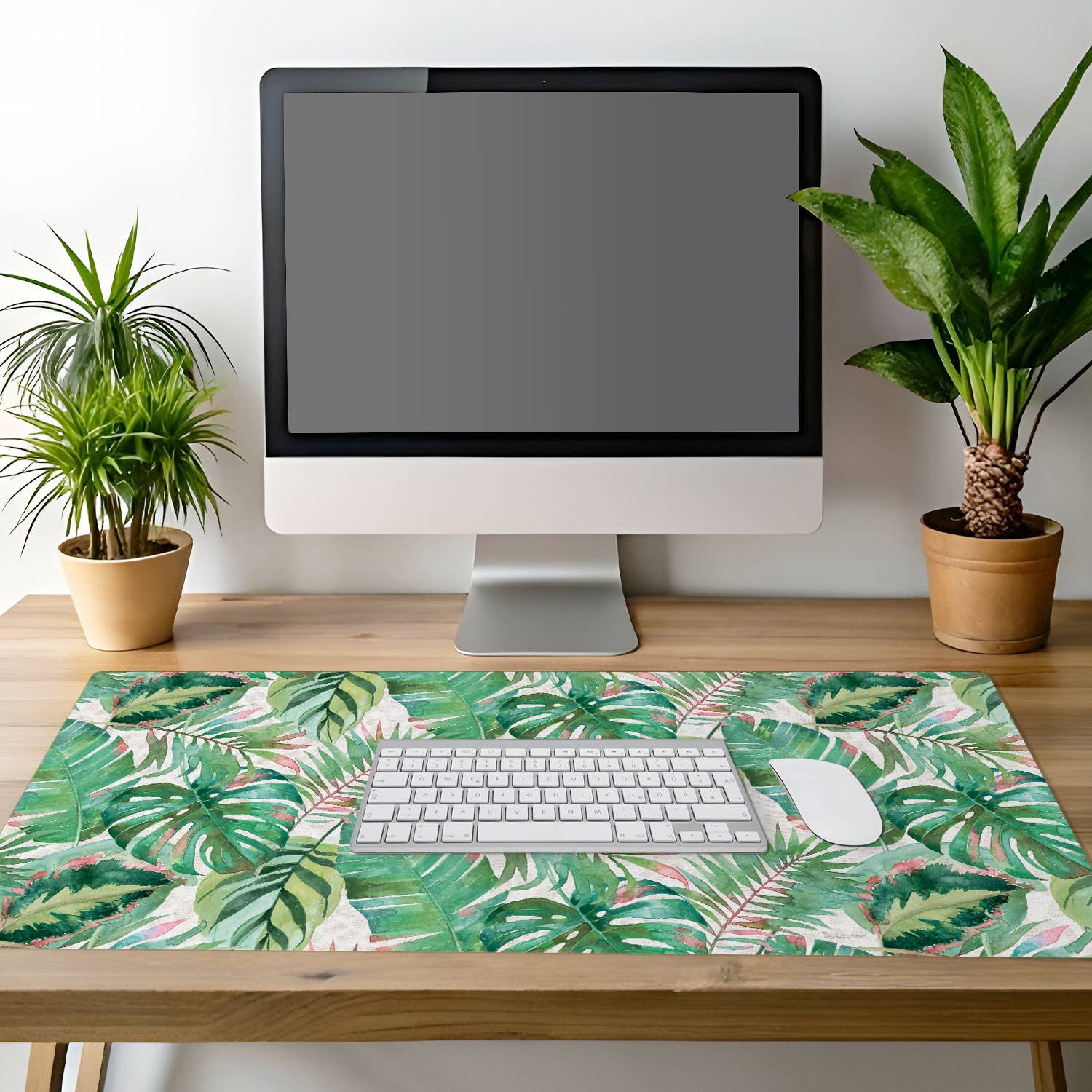 CounterArt/Highland Home/Thirstystone - Wholesale Desk Pad - Large Waterproof Desk Protector-Jungle 32” x 16"  3
