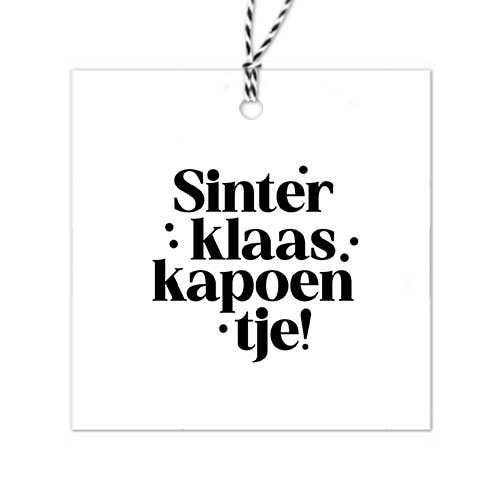 Liefz - Wholesale Gift Tag - Sinterklaas gift tag | Sinterklaas cape
