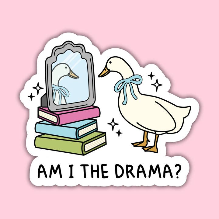 Sou o Drama? Adesivo por atacado de 256 Craft Co