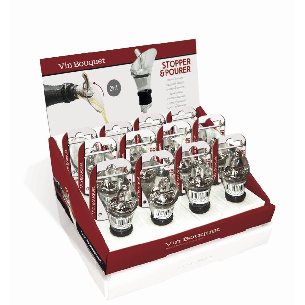 Vin Bouquet (Find It Import & Export Sl) - Vendita all'ingrosso Dispenser olio/aceto - Tappo e versatore 2 in 13