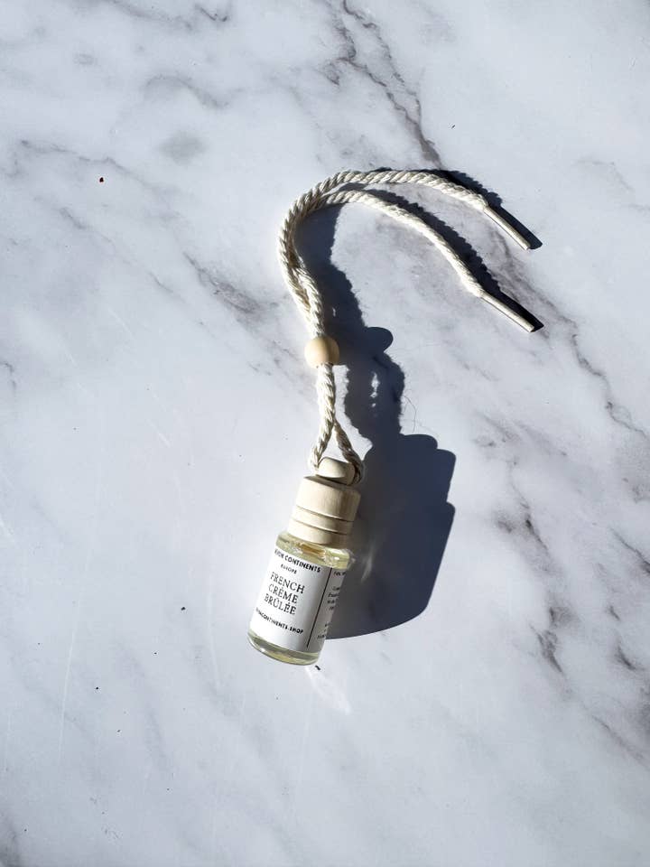 French Creme Brulee Mini Car Diffuser for wholesale by Seven Continents