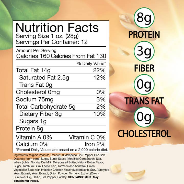 Virginia Peanut Company - Wholesale Nuts - Jalapeño Peanuts2