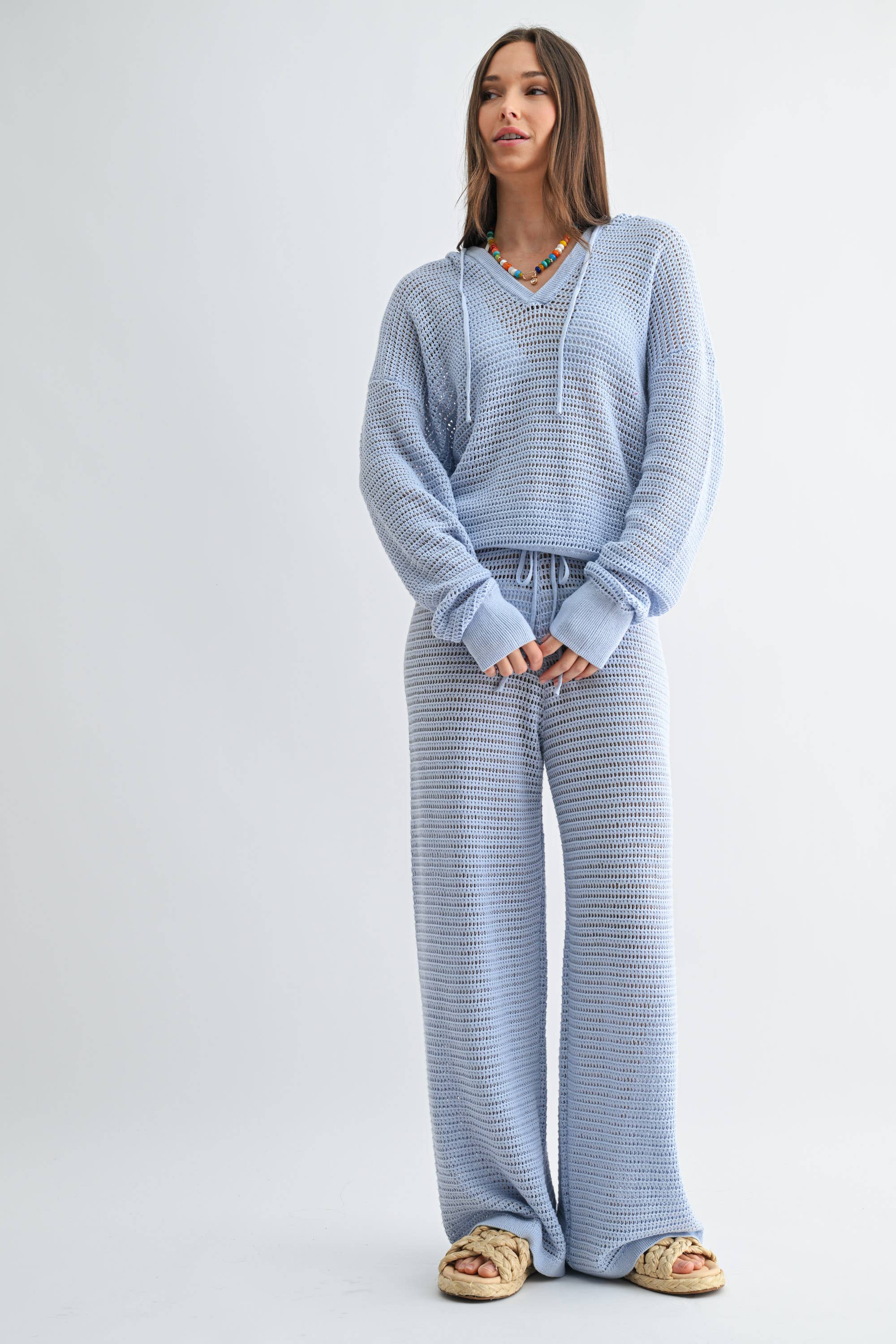 Mono B - Vendita all'ingrosso Felpa con cappuccio - Donna - Felpa all'uncinetto ariosa3