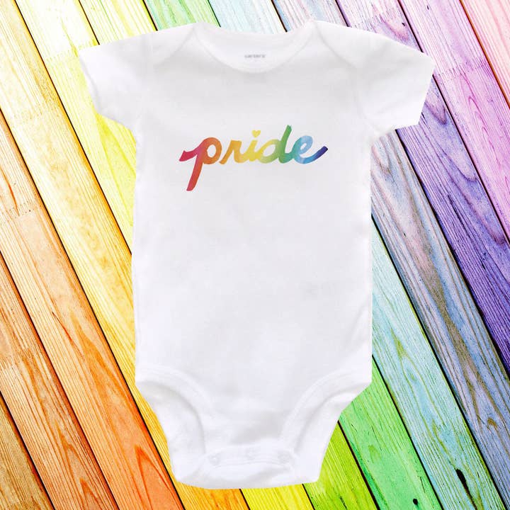 Pride : Baby Onesie for wholesale by Megan Lee Designs