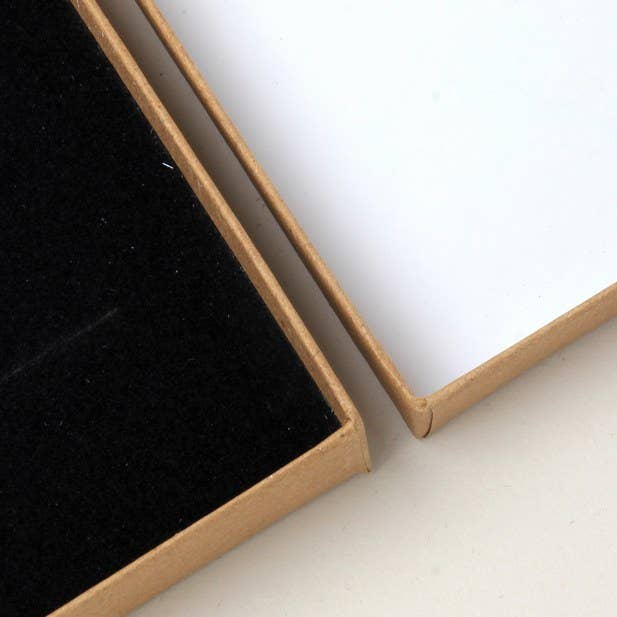 Inca UK - Wholesale Gift Box - Cufflink / Earring Box. 8x5x2cm. Kraft Gift Box2