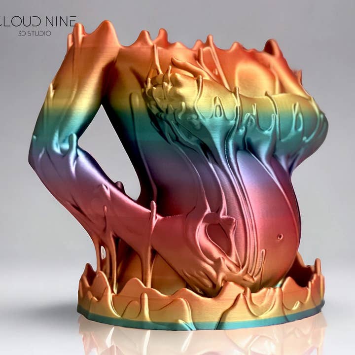 Pregnant Woman Planter, Mom To Be Gift, Body Planter for wholesale by Cloud Nine 3d Studio