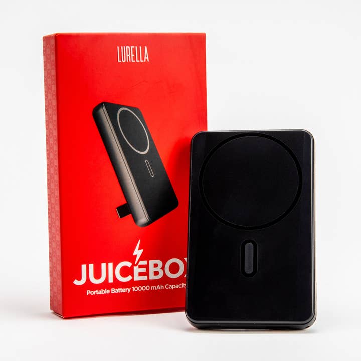 Juicebox Magnetische Draadloze Powerbank voor wholesale door Lurella Cosmetics