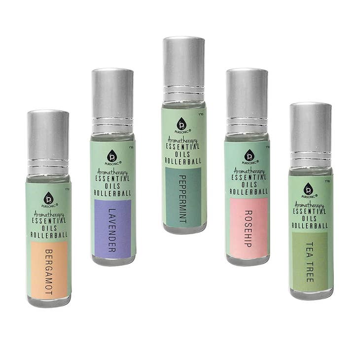 Pursonic - Wholesale Essential Oil Roll-On - 5 Pack Essential Oil Rollers 12.8 Oz1