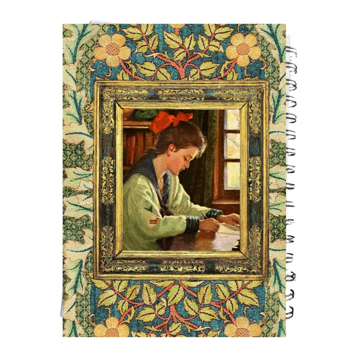 VINTAGE LADIES COLLECTION - Wholesale Scrapbook - Vintage Illustrators Collection: PHOEBE SPIRALBOUND NOTEBOOK