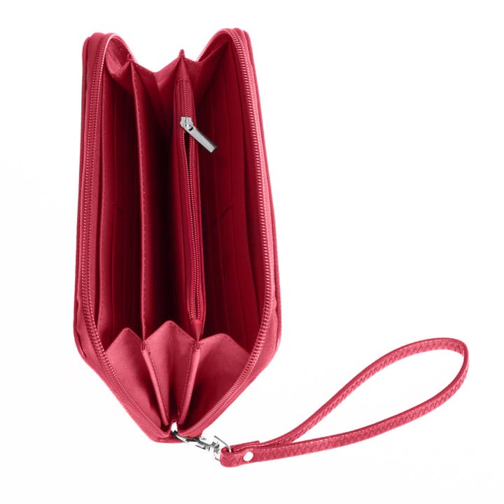 Little Earth Productions - Wholesale Wallet - Women's - NCAA Iowa State Cyclones Pebble Organizer Zip Wallet2