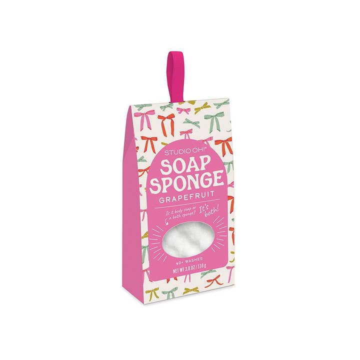 Studio Oh! - Wholesale Bath Pouf/Sponge - Put a Bow On It Soap Sponge