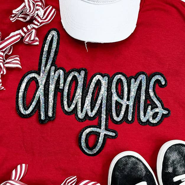 Dragons Paljettlapp för wholesale av Trendy Transfers