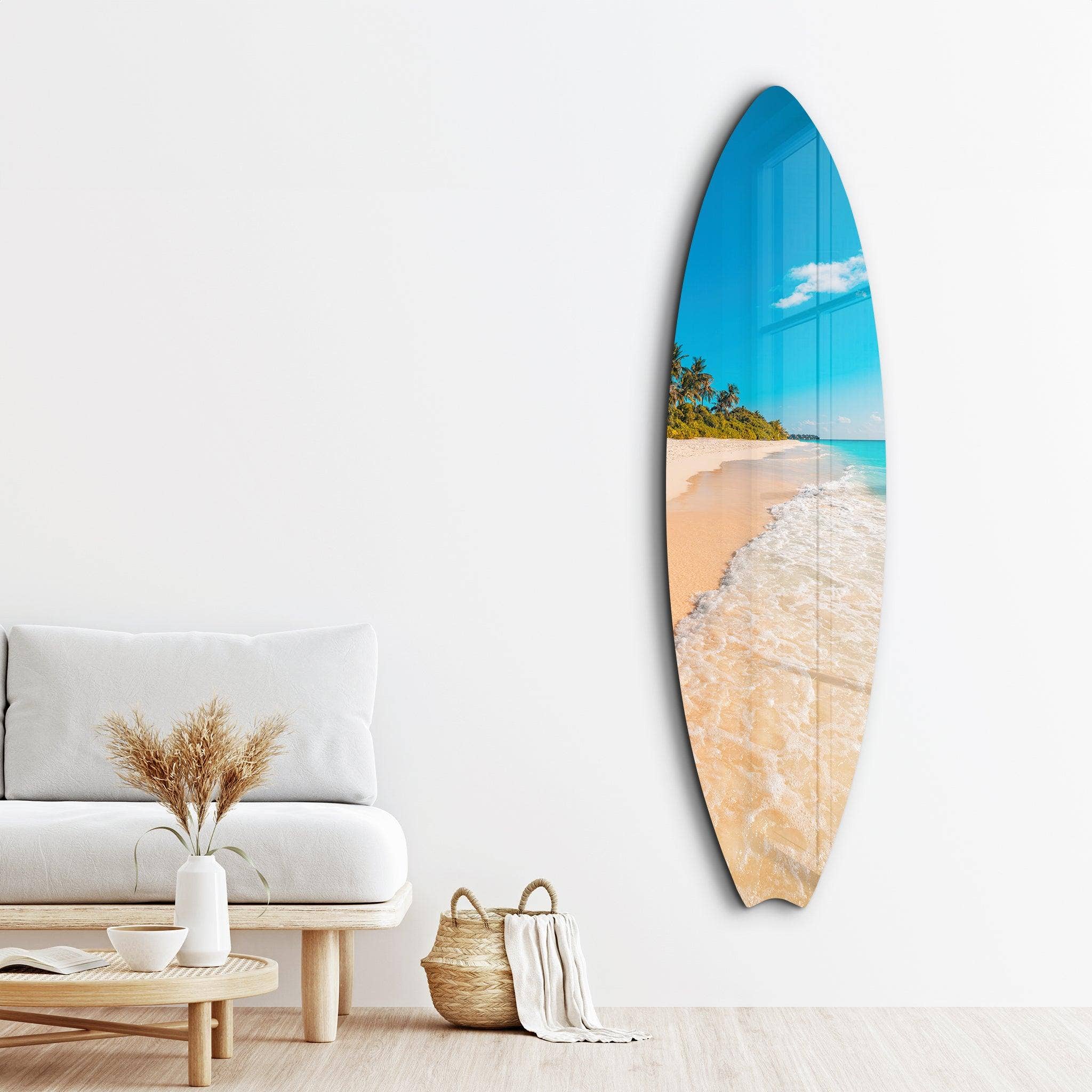 Artdesigna KG - Wholesale Wall Accent - Sandy Shores | Surfboard Glass Wall Art2
