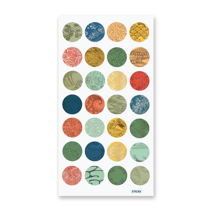 Oceanic Seals Sticker Sheet for wholesale by STICKII