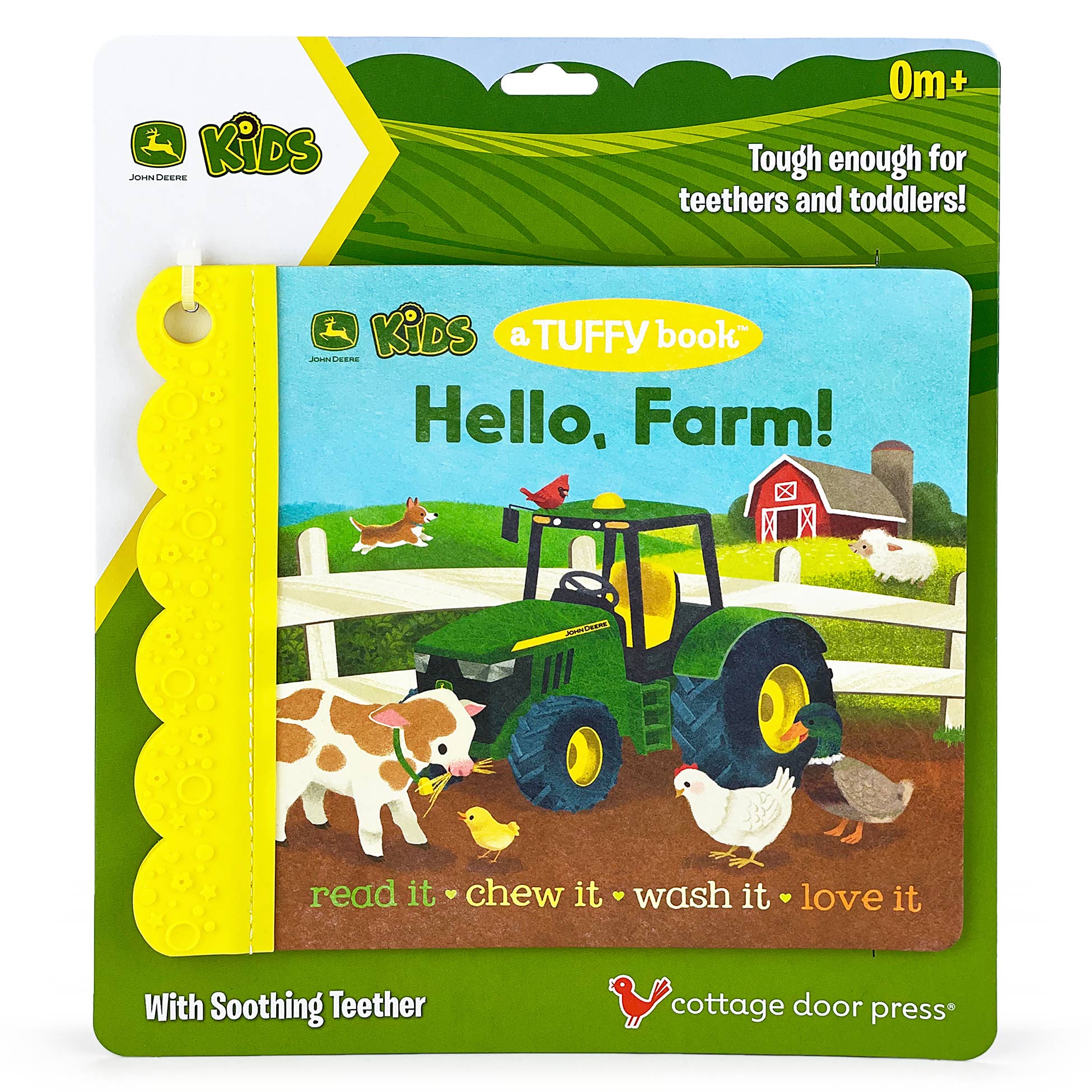 Cottage Door Press - Wholesale Baby & Toddler Book (0-2) - John Deere Kids Hello, Farm!  (Tuffy Teether Indestructible)4