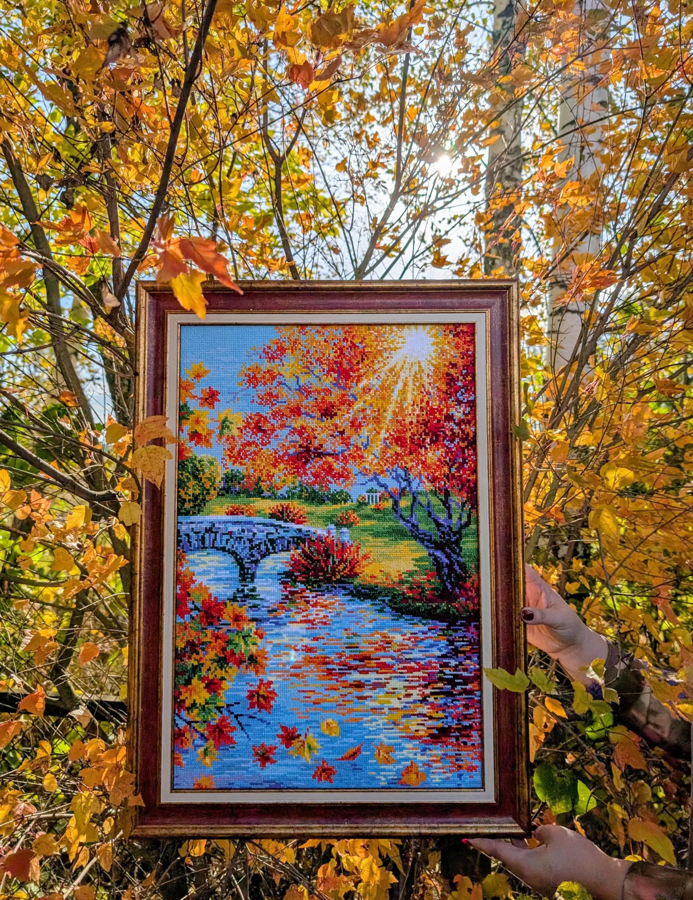 RIOLIS - Wholesale Embroidery/Cross Stitch Supplies - Cross Stitch Kit From Riolis 2031 Sunny Autumn7