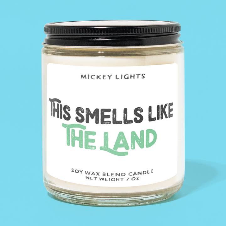 La Terra | Candela da 7 oz in Miscela di Soia per la vendita all'ingrosso da parte di Theme Park Candles