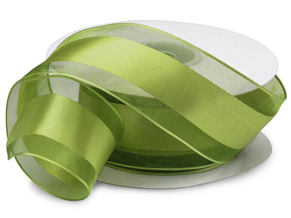 Nashville Wraps - Wholesale Ribbon - Gift Wrapping - Wired Satin Stripe Sheer Ribbon5