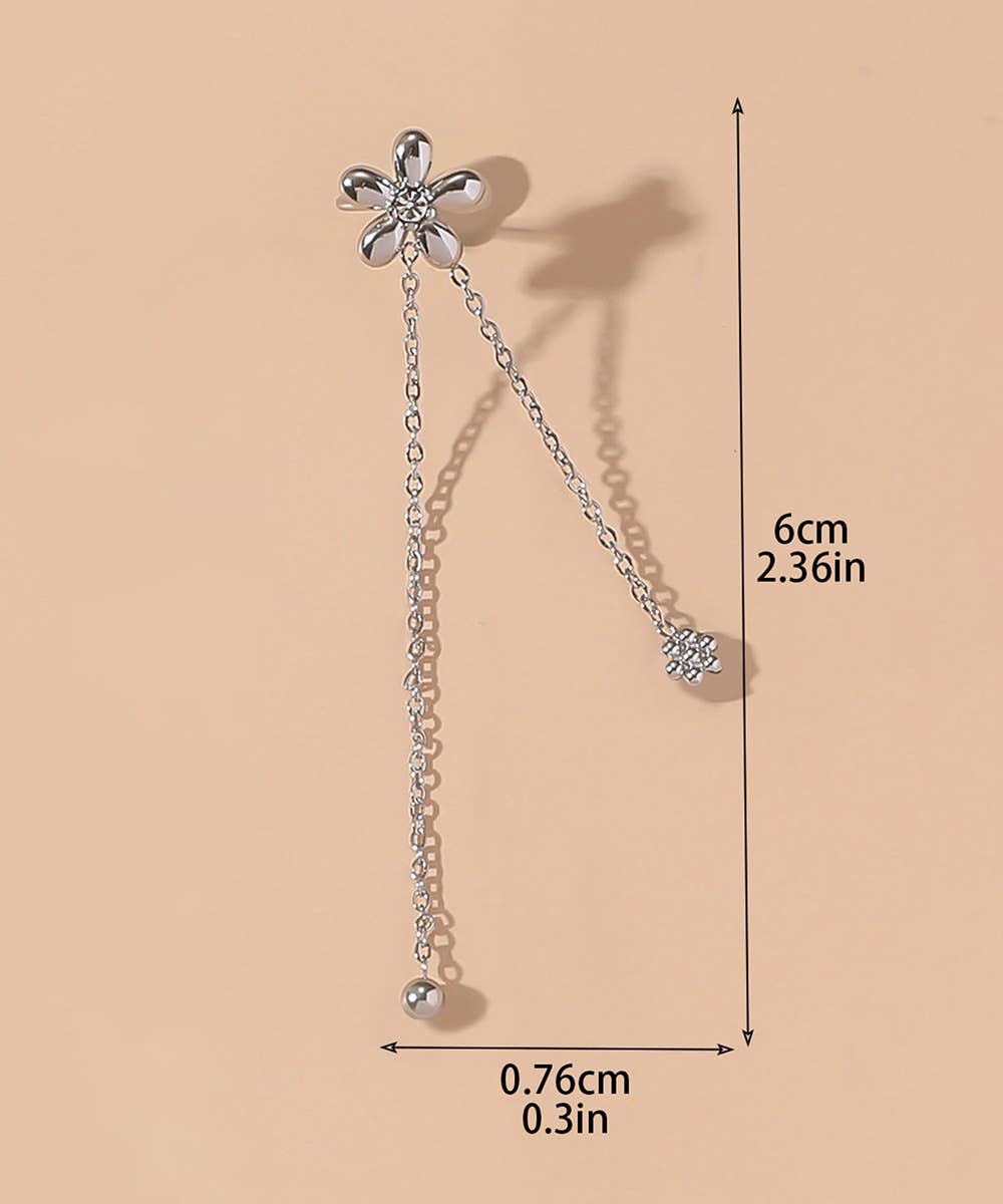 Blossom bijoux - Wholesale Cuff/Wrap Earrings - stainless steel earcuffs earring1