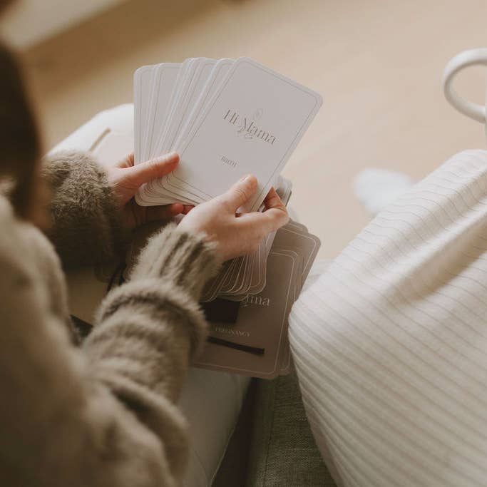 Hi Mama & Co. – wholesale New mom gift box/set – Pregnancy, Labour, & Birth Affirmation Cards4