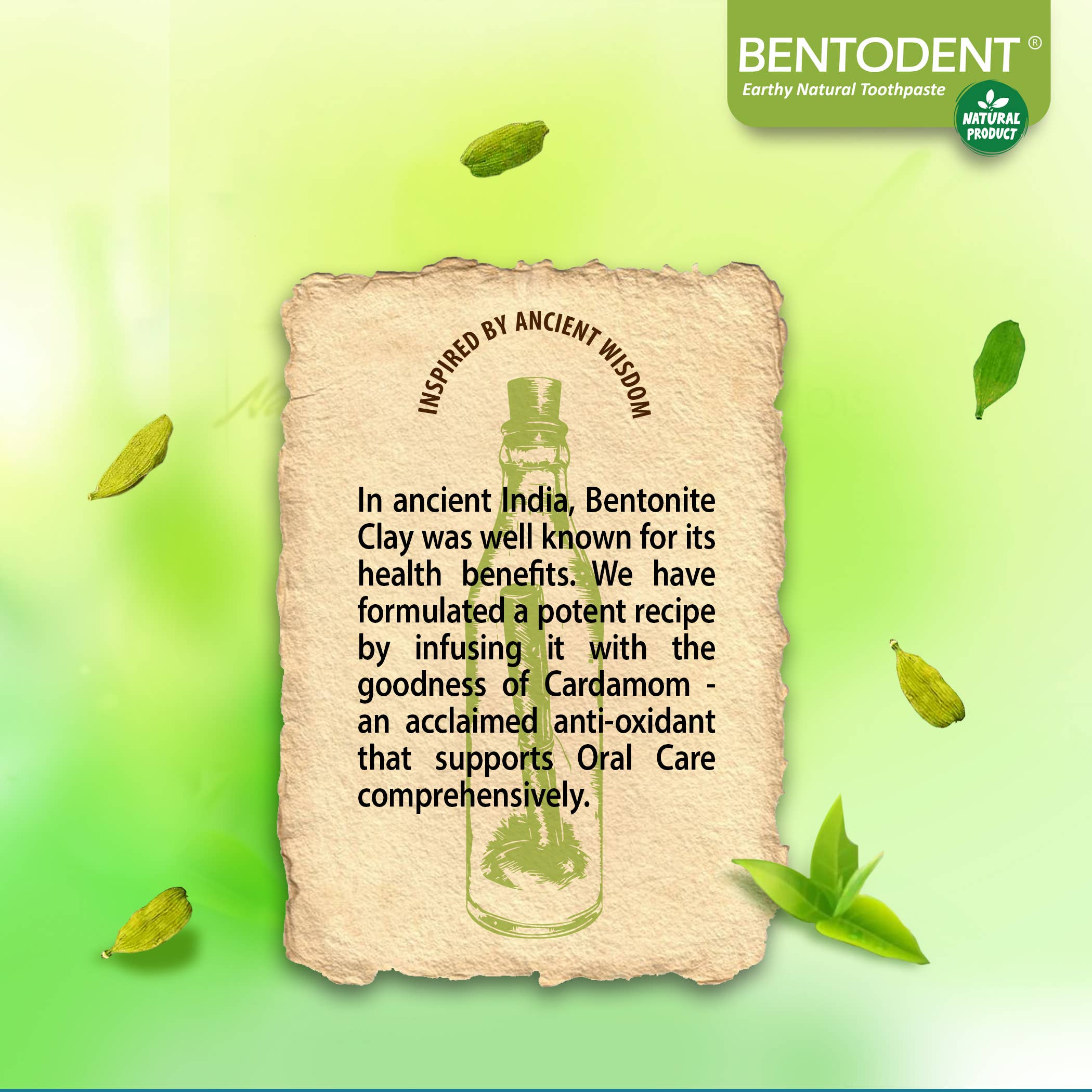 bentodent - Vendita all'ingrosso Dentifrici - Dentifricio naturale al cardamomo Bentodent2