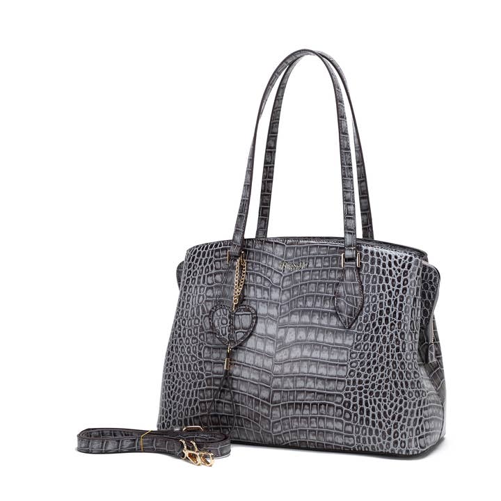 Brangio (Italy) Company Inc. - Wholesale Tote Bag - Women's - Brangio Italy Croc Gradient Tote Bag