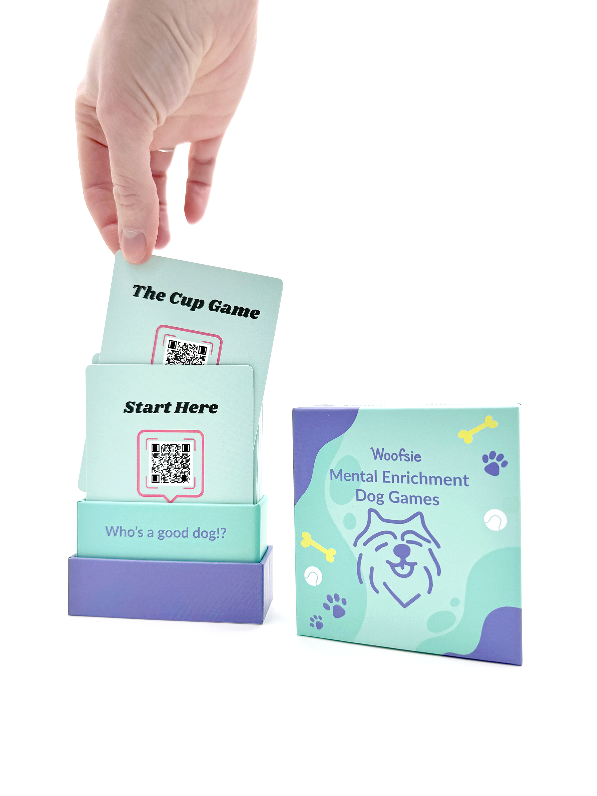 Woofsie - Wholesale Pet Toy Set - Dog - Mental Enrichment Dog Games Deck of Cards3